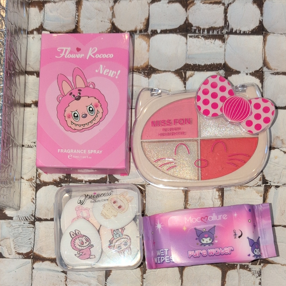 Labubu Themed Kids Makeup Set